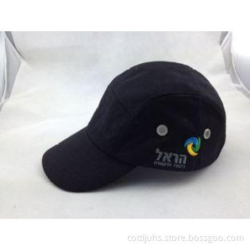 5 Panel Cotton Baseball Cap Running Style Hat with Embroide